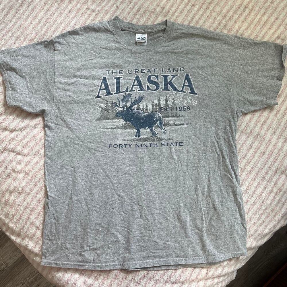 Gildan Men's Grey T-shirt